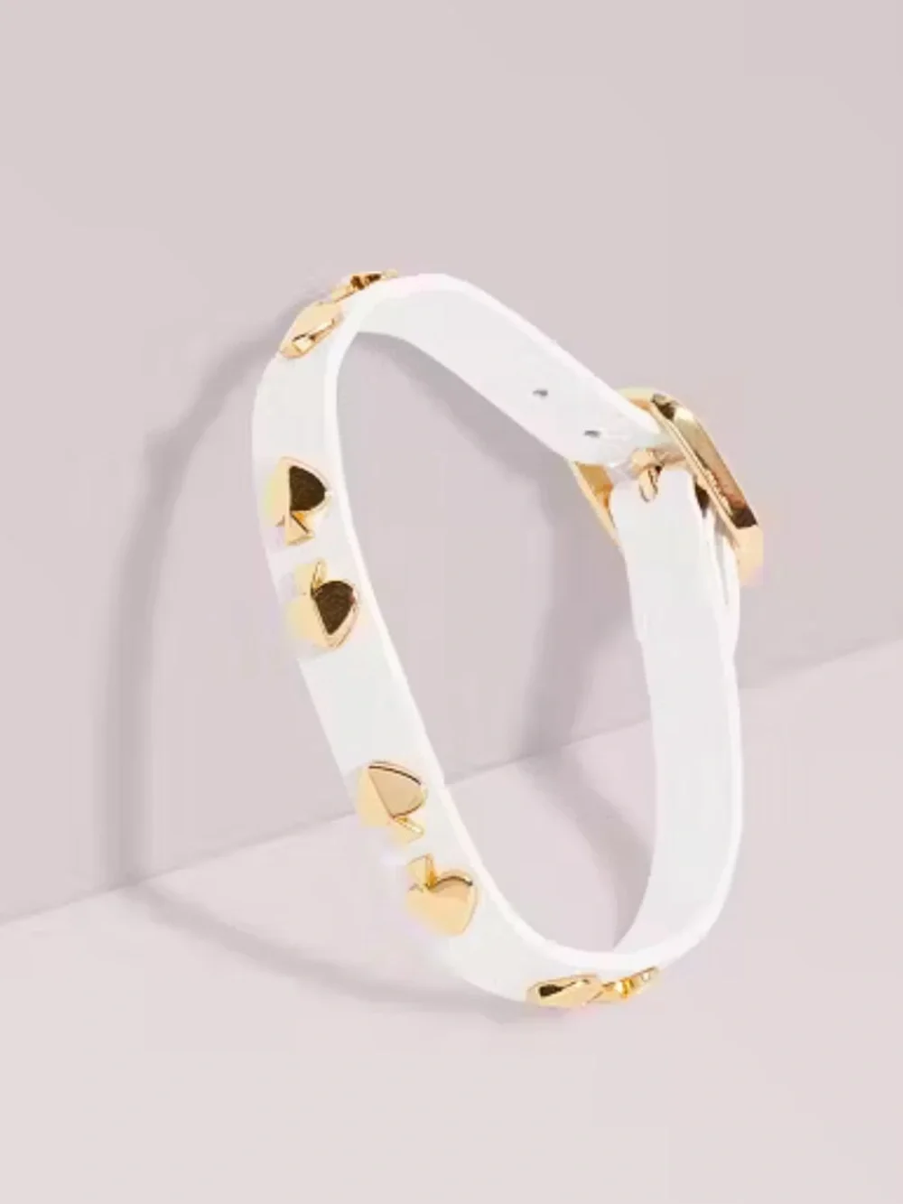 kate spade Heritage Spade Studded Leather Bracelet
